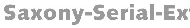 Saxony-Serial-ExtraBold