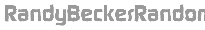 RandyBeckerRandom-ExtraBold