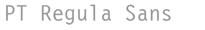 PT Regula Sans