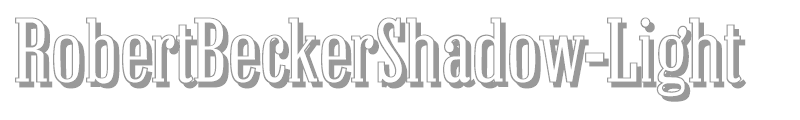 RobertBeckerShadow-Light