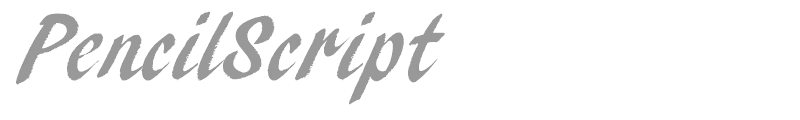 PencilScript