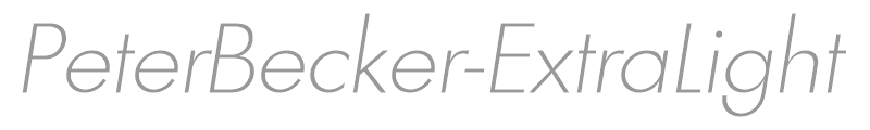 PeterBecker-ExtraLight