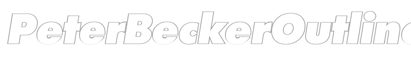 PeterBeckerOutline-Heavy