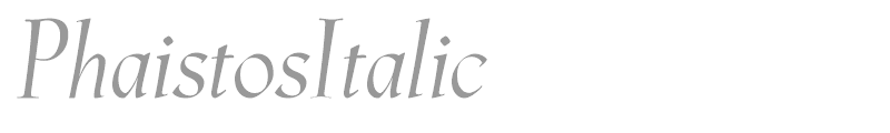 PhaistosItalic