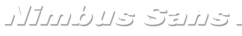 Nimbus Sans Becker DiaOnlShaD