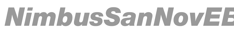 NimbusSanNovEBla