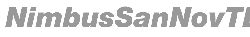 NimbusSanNovTBla