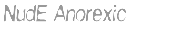 NudE Anorexic