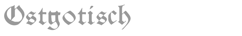 Ostgotisch