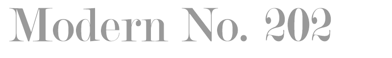 Modern No. 202