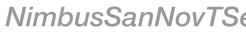 NimbusSanNovTSemBol