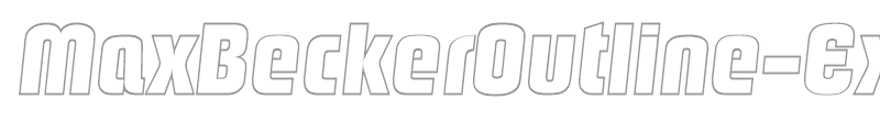 MaxBeckerOutline-ExtraBold