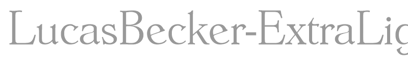 LucasBecker-ExtraLight