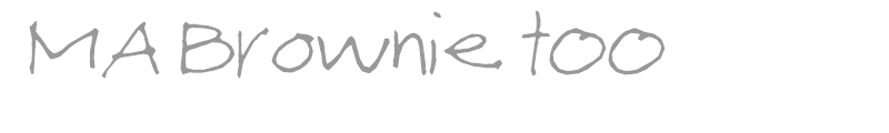 MA Brownie tOO