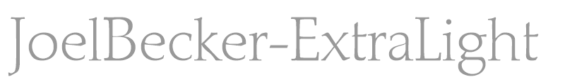 JoelBecker-ExtraLight