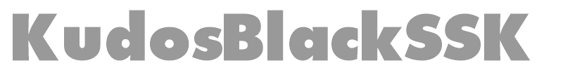 KudosBlackSSK
