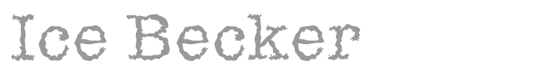 Ice Becker