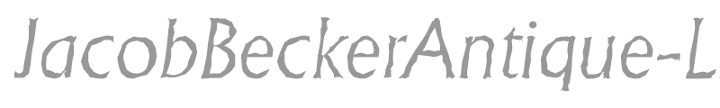 JacobBeckerAntique-Light