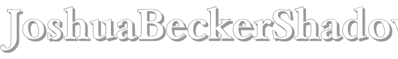 JoshuaBeckerShadow-Medium