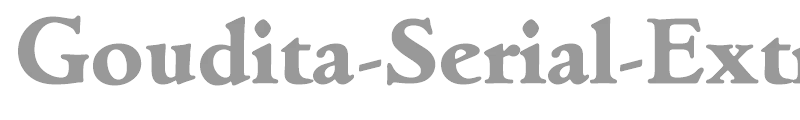 Goudita-Serial-ExtraBold