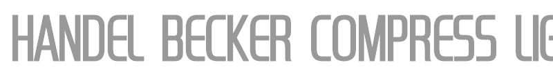 Handel Becker Compress Light