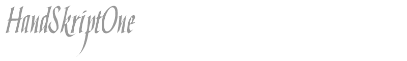 HandSkriptOne