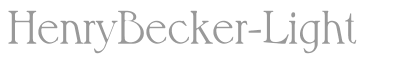 HenryBecker-Light