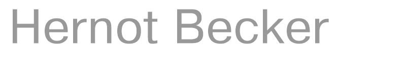 Hernot Becker