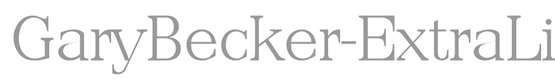 GaryBecker-ExtraLight