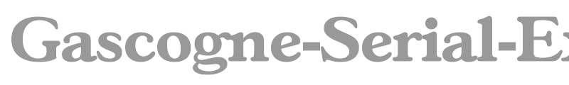 Gascogne-Serial-ExtraBold