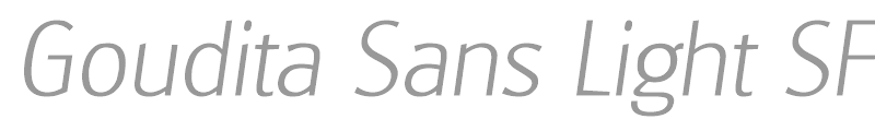 Goudita Sans Light SF