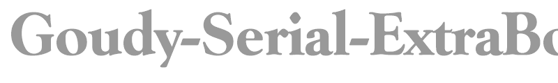 Goudy-Serial-ExtraBold