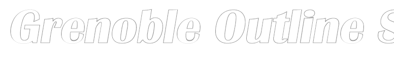 Grenoble Outline SF
