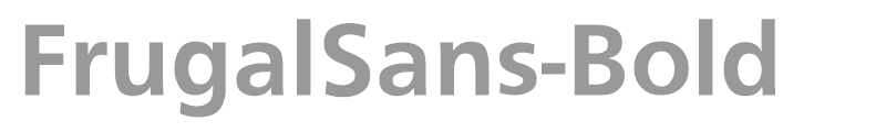 FrugalSans-Bold
