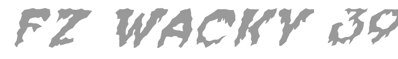 FZ WACKY 39 ITALIC