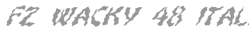 FZ WACKY 48 ITALIC