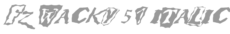 FZ WACKY 51 ITALIC