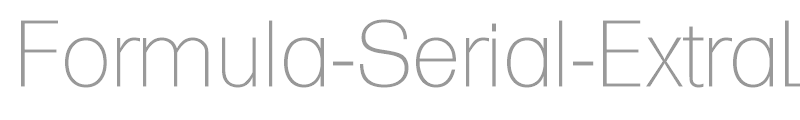 Formula-Serial-ExtraLight