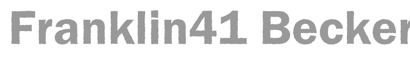 Franklin41 Becker