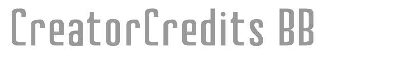 Creator Credits
