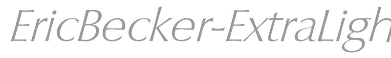 EricBecker-ExtraLight