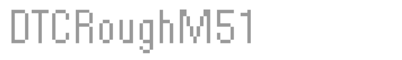 DTCRoughM51