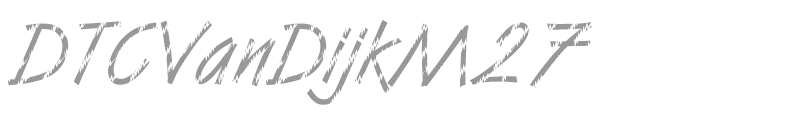 DTCVanDijkM27