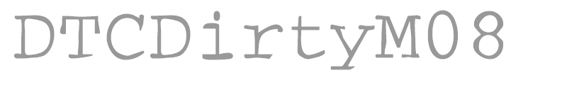DTCDirtyM08