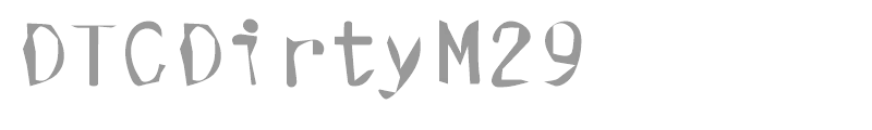 DTCDirtyM29