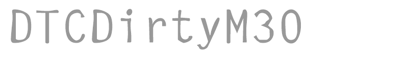 DTCDirtyM30