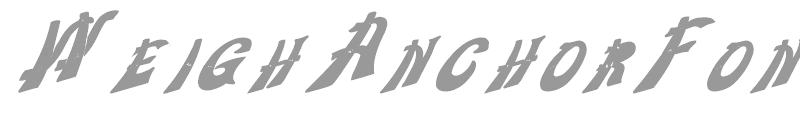 WeighAnchorFont68