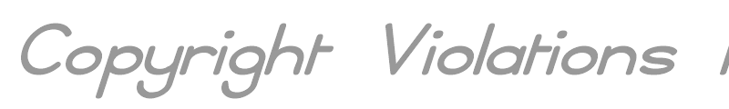 Copyright Violations