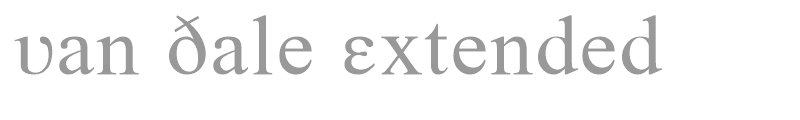 Van Dale Extended