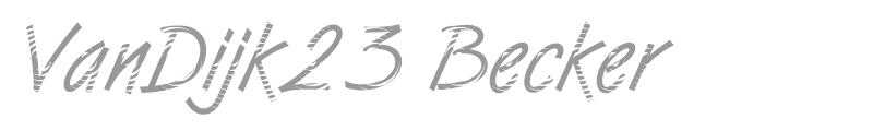 VanDijk23 Becker
